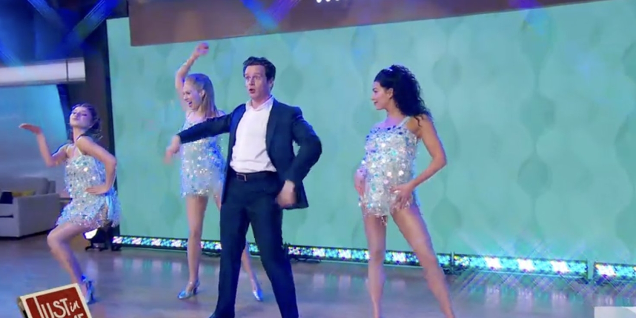 Jonathan Groff Performs ‘Splish Splash’ From JUST IN TIME on GOOD MORNING AMERICA