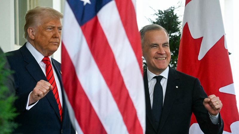 Live updates: Trump meets with Canadian Prime Minister Mark Carney amid recent tariff and immigration news