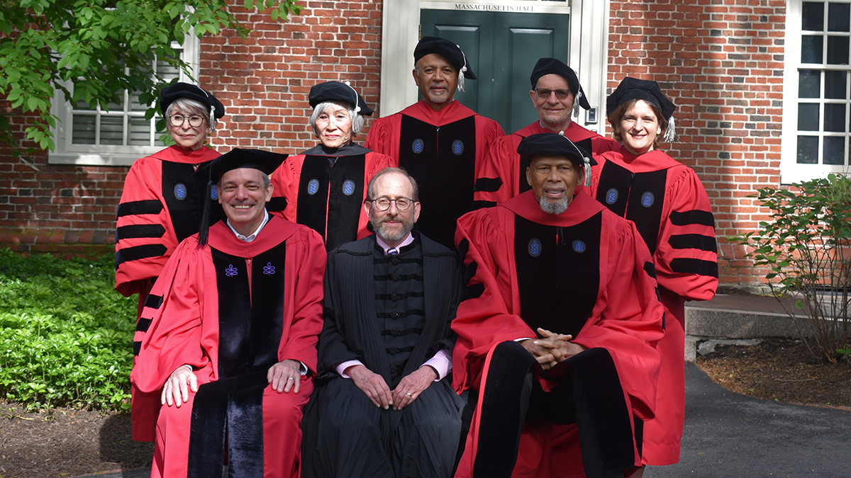 Harvard Confers Six Honorary Degrees at Commencement