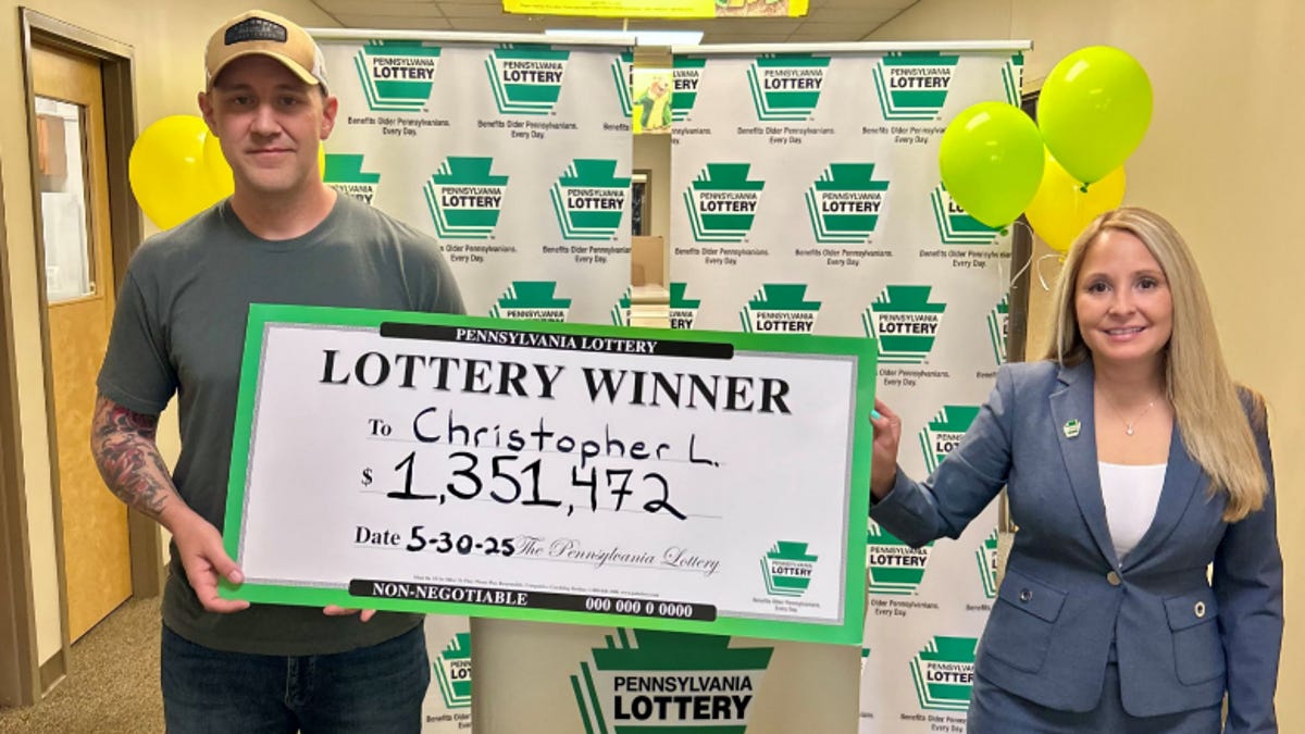 Beaver County man claims $1.35 million prize