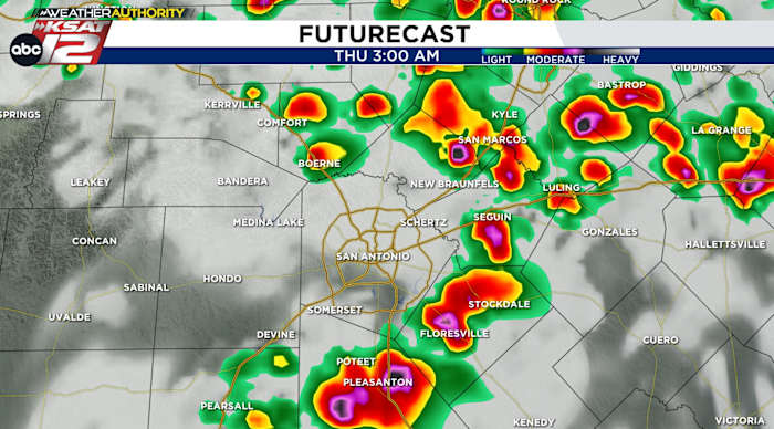More storms likely tonight through tomorrow morning
