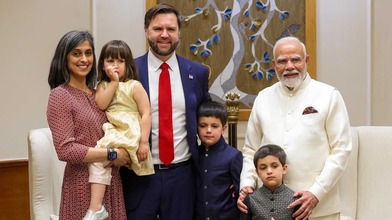 Usha Vance says PM Modi’s sweet gift won over her children: They were hugging him